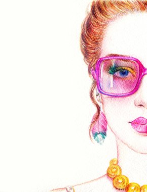 woman fashion portrait