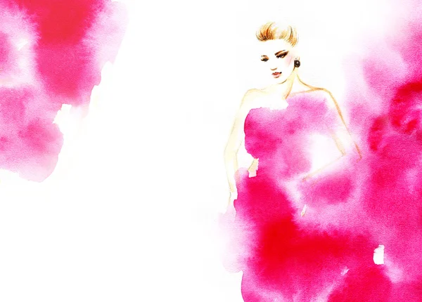 Kadın portre. güzel yüzüm. Makyaj