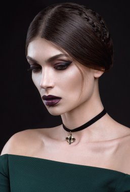 Genç güzel kadın. 