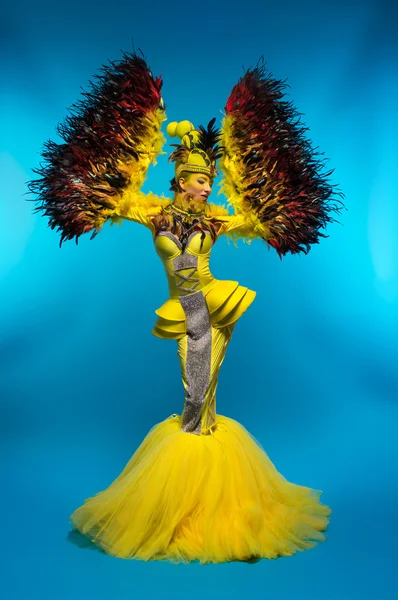 Woman in fantasy costume — Stock Photo, Image
