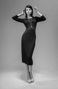 Moda kadın modeli Studio