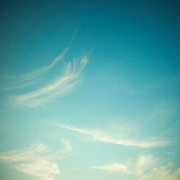 Cielo y nubes en estilo vintage —  Fotos de Stock