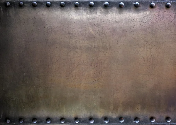 Old metal plate — Stock Photo, Image