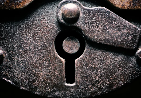 Key hole close up — Stock Photo, Image