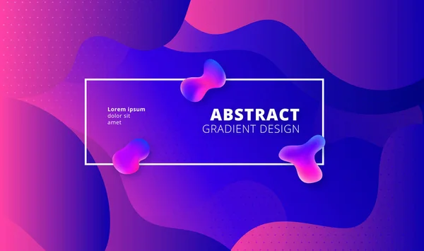 Abstracte Geomertische Banner Vector Illustratie — Stockvector