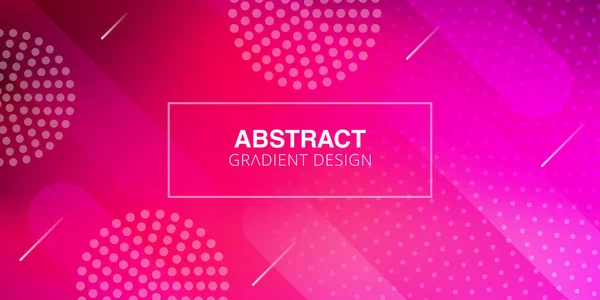 Abstracte Geomertische Banner Vector Illustratie — Stockvector