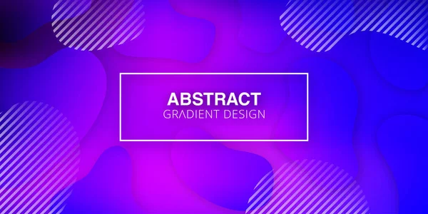 Abstracte Geomertische Banner Vector Illustratie — Stockvector