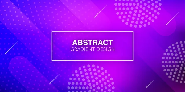 Abstracte Geomertische Banner Vector Illustratie — Stockvector