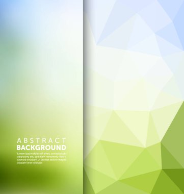 soyut jeomertik bayrak, vektör illüstrasyonu 