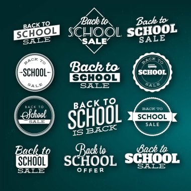 Okula, eğitime, vektör illüstrasyonuna 