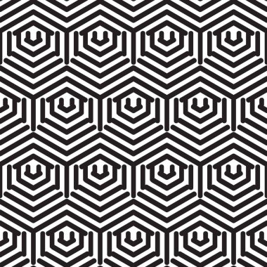 soyut dikişsiz geometrik desen, vektör illüstrasyonu 