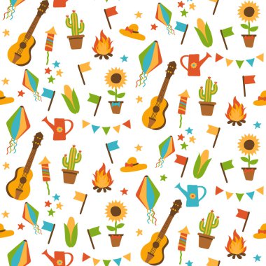 Kusursuz desen vektör çizimi 