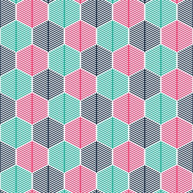 soyut dikişsiz desen, vektör illüstrasyonu 