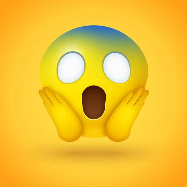 Emoji Cara Vector Ilustración — Vector de stock