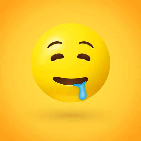 Emoji Yüz Vektör Illüstrasyonu — Stok Vektör