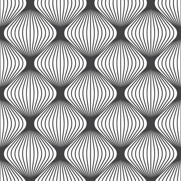 Abstract Naadloos Geometrisch Patroon Vectorillustratie — Stockvector
