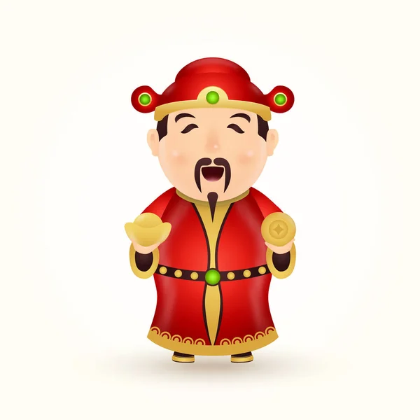 Vector Illustration Cartoon Character Chinese New Year Royalty Free Stock Vectors