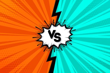 vs etiket vektör illüstrasyonu 