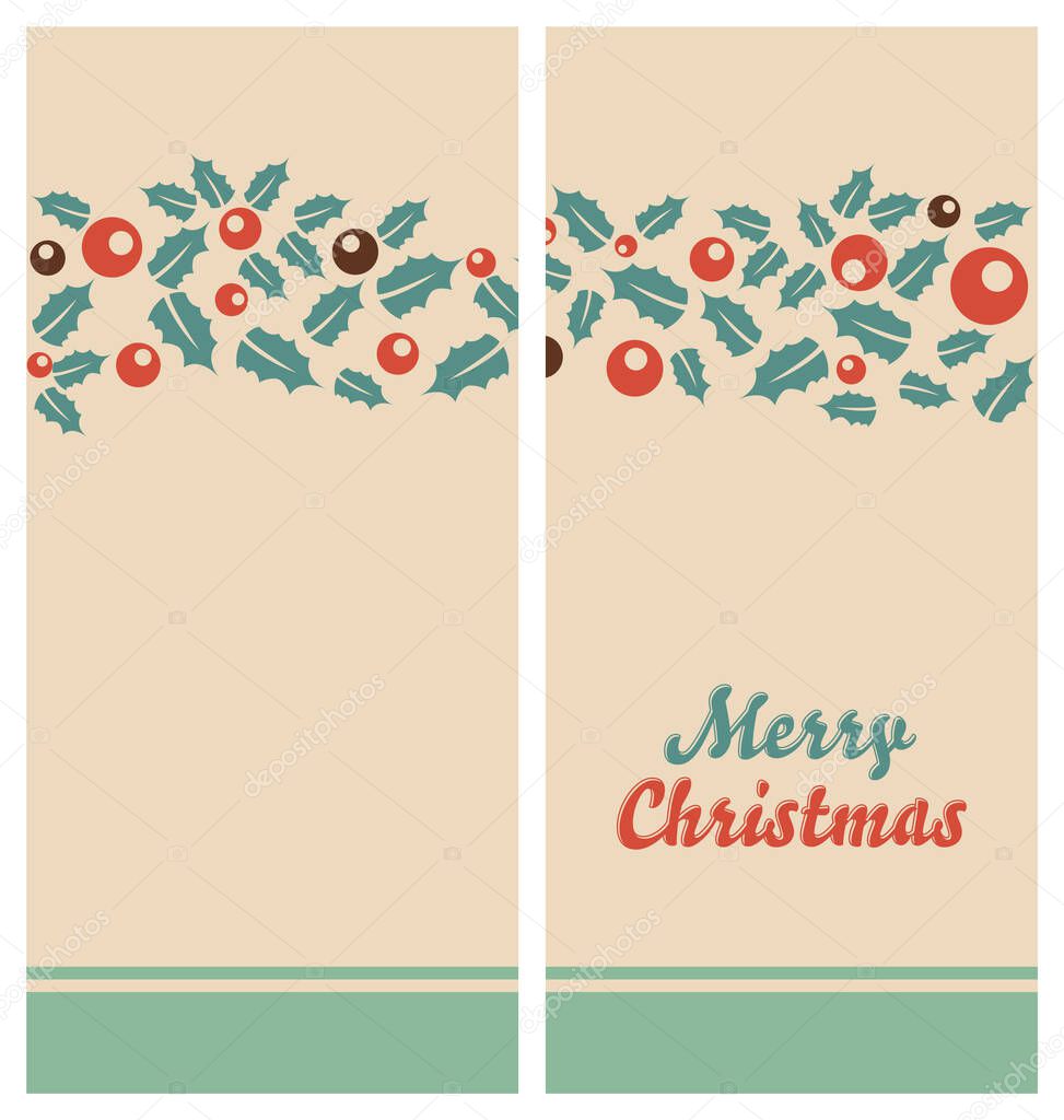 Christmas Greeting Card Design 