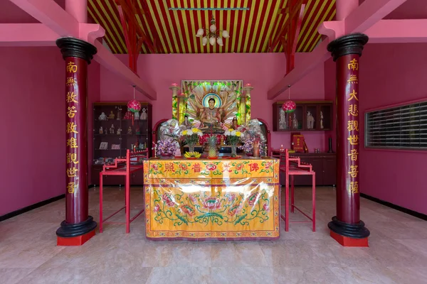 Dettaglio di sacrario in Pagoda Ekayana — Foto Stock