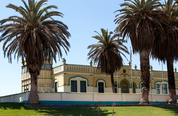 Colonial German architecture in Swakopmund — Stock Photo, Image