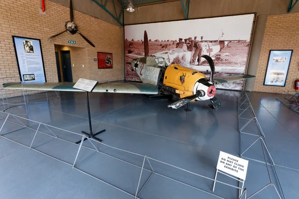 Seconde Guerre mondiale s'est écrasé Messerschmitt 109 — Photo