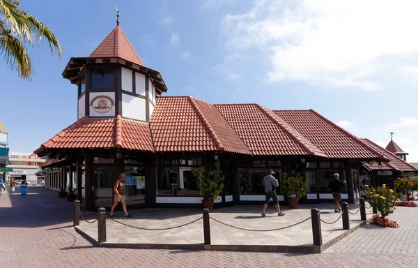 Straat in Swakopmund citz, Namibië — Stockfoto