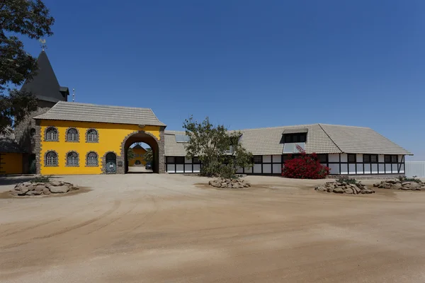 Arquitetura colonial alemã em Swakopmund — Fotografia de Stock