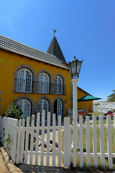 Colonial German architecture in Swakopmund — Stock Photo, Image