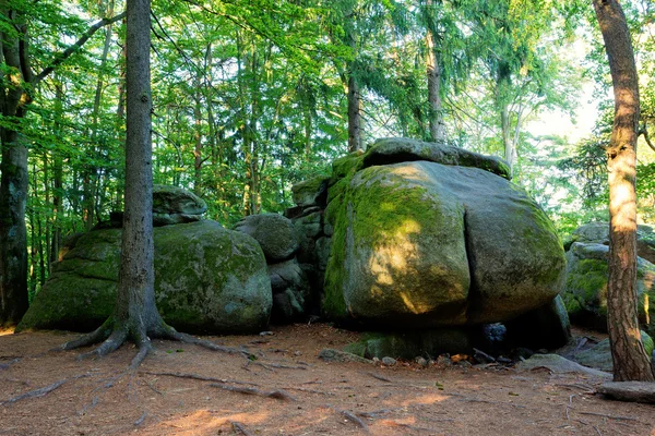 岩の形成悪魔のお尻, チェコカナダ — ストック写真