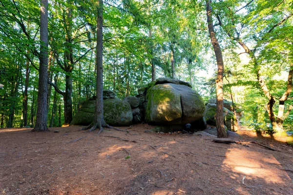 Felsformation teufel ass, tschechisch kanada — Stockfoto