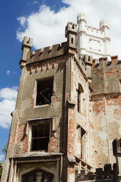 Ruinas del castillo de estado, Cesky Rudolec — Foto de Stock