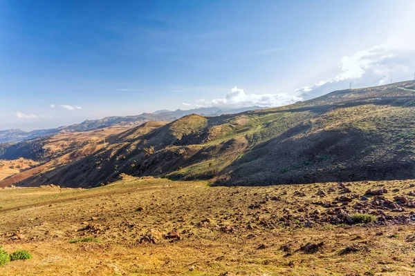 Ландшафт Национального Парка Эфиопские Тюки Африка Дикость Чистой Природы Утренний — стоковое фото