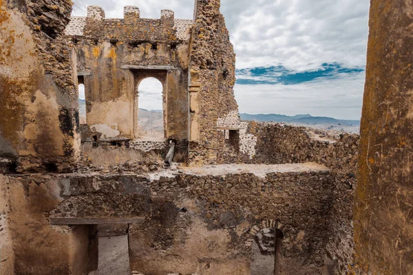 埃塞俄比亚Gondar区Guzara皇家宫殿Gondar附近战略山上的小城堡废墟 — 图库照片