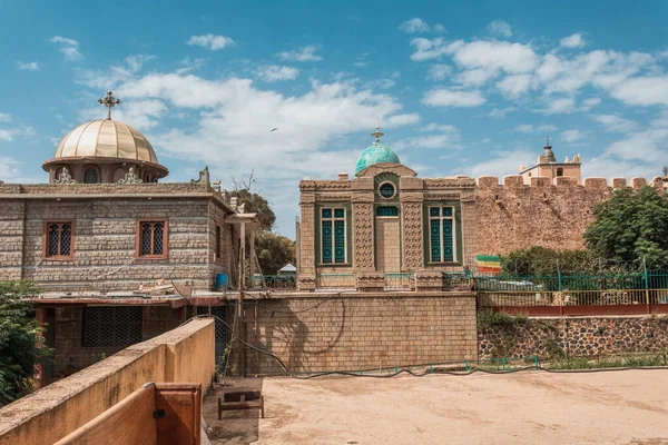 Tablet Şapeli Tigray Bölgesi Etiyopya Nın Axum Aksum Şehrindeki Zion — Stok fotoğraf