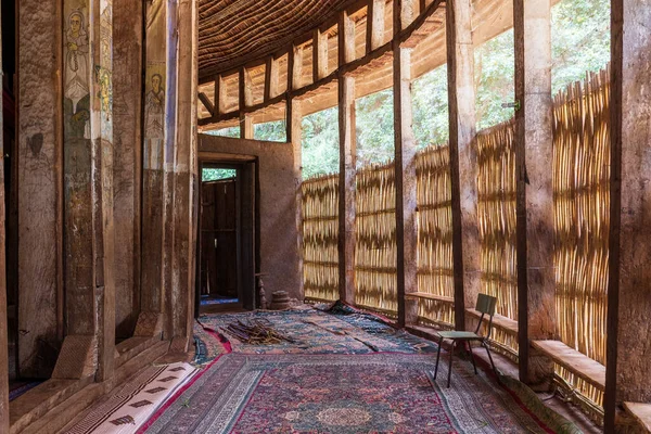 Çok Eski Bir Unesco Ura Kidane Mehret Kilisesi Yüzyıldan Kalma — Stok fotoğraf