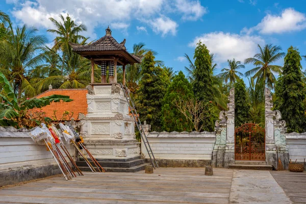 Hindu Temple Village Kampung Toyapakeh Nusa Penida Island Bali Indonesia — Stock Photo, Image