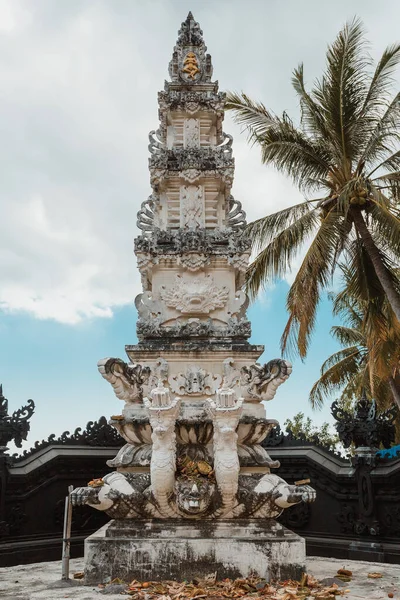 Sacrificial Altar Hindu Temple Village Kampung Toyapakeh Nusa Penida Island — Stock Photo, Image