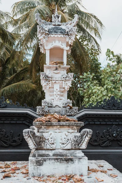 Sacrificial Altar Hindu Temple Village Kampung Toyapakeh Nusa Penida Island — Stock Photo, Image