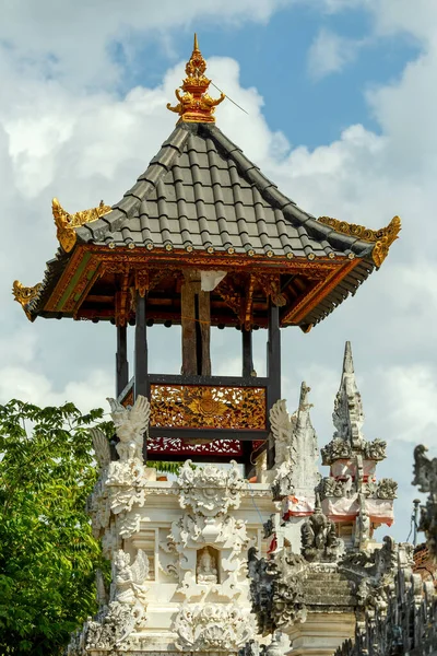 Hindu Temple Village Kampung Toyapakeh Nusa Penida Island Bali Indonesia — Stock Photo, Image