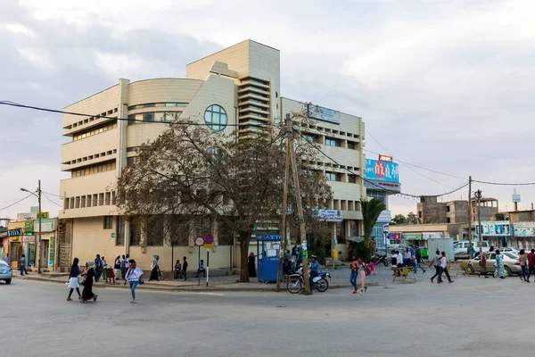 Mekelle Ethiopia April 29Th 2019 Ordinary Ethiopians Street Mekelle Capital — Stock Photo, Image