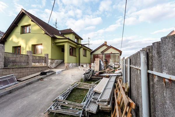 Repaired rural house — Stock Photo, Image