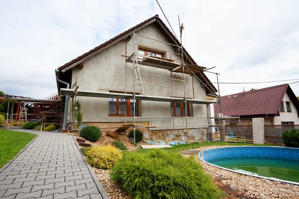 Repaired rural house — Stock Photo, Image