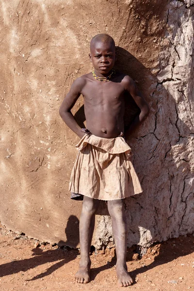 Unbekannter Kinderhimba-Stamm in Namibia — Stockfoto