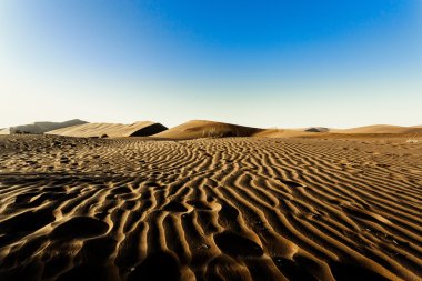 Namib Çölü'nde gizli Vlei güzel manzara 