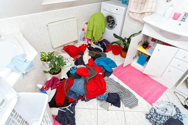 准备洗的脏衣服 — 图库照片