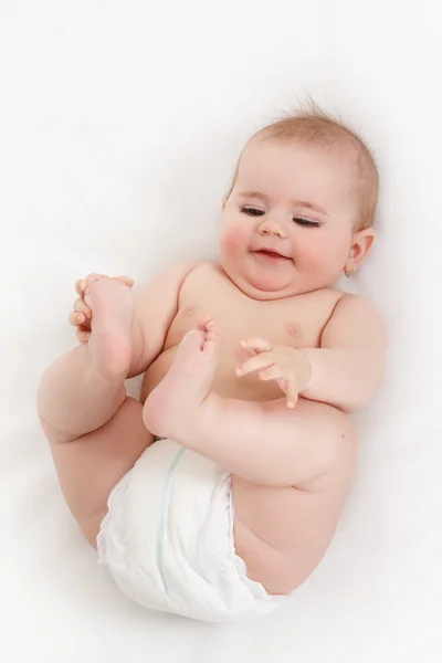 Bébé bébé souriant — Photo