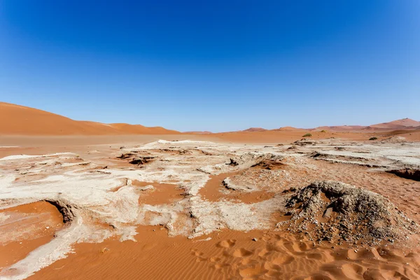 Sossusvlei bela paisagem do vale da morte — Fotografia de Stock