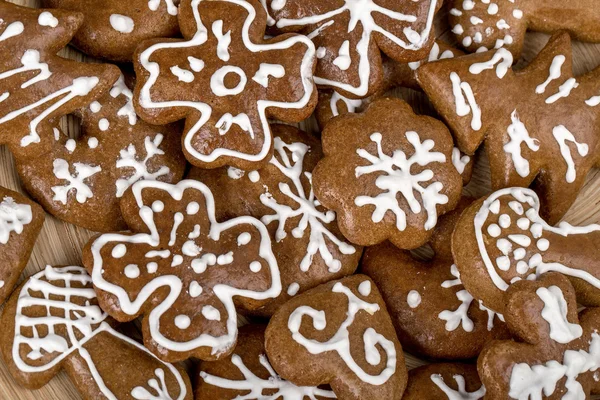 Homenade pasteles de Navidad de cerca — Foto de Stock