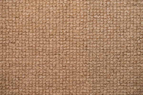 Close up beige color carpet texture — Stock Photo, Image